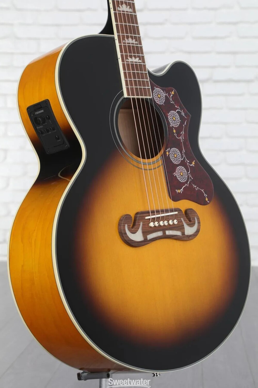 

Акустически-электрическая гитара Epiphone J-200EC Studio — винтажная демо-версия Sunburst
