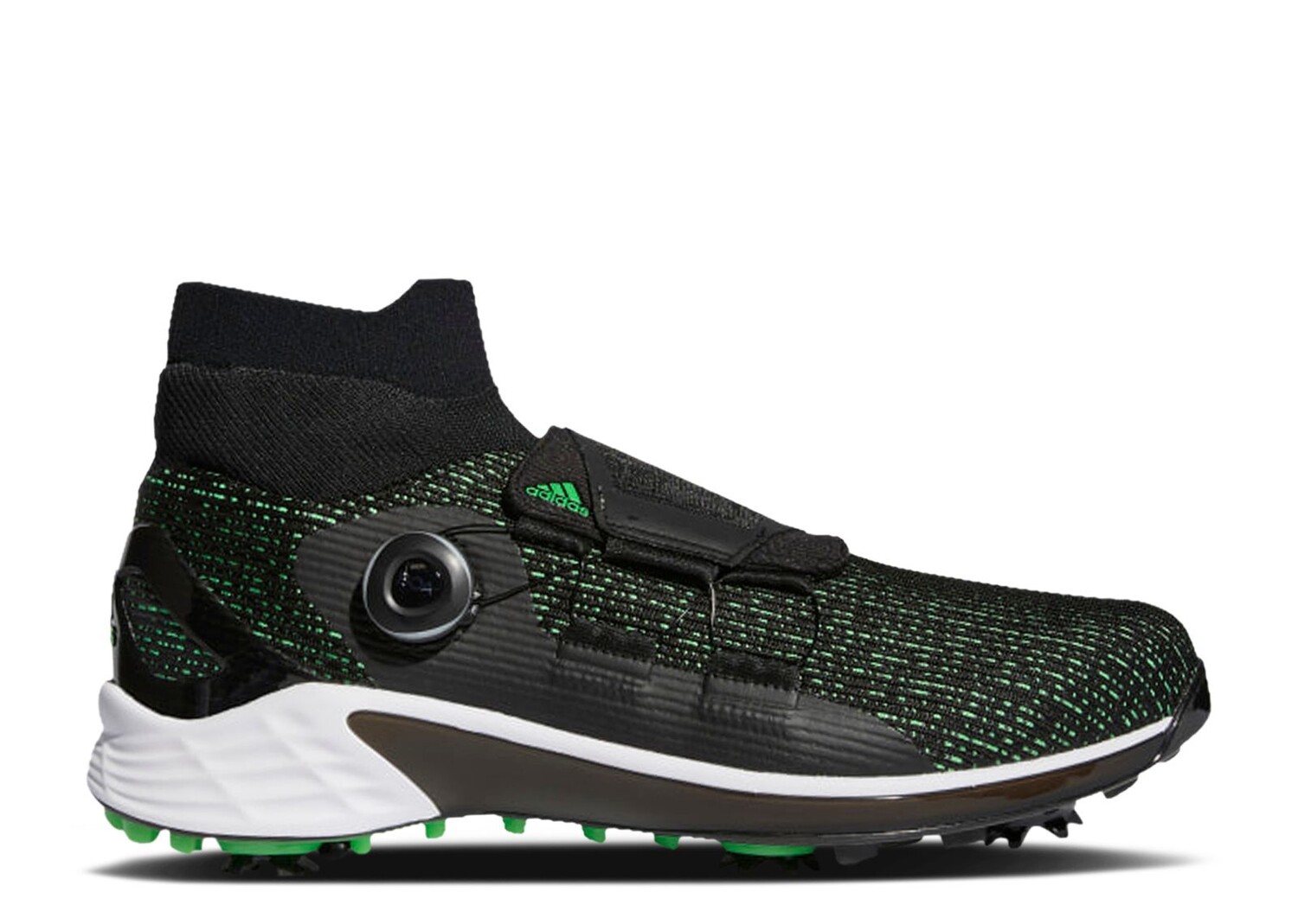 

Кроссовки adidas Zg21 Motion Primegreen Boa Mid 'Black Screaming Green', черный