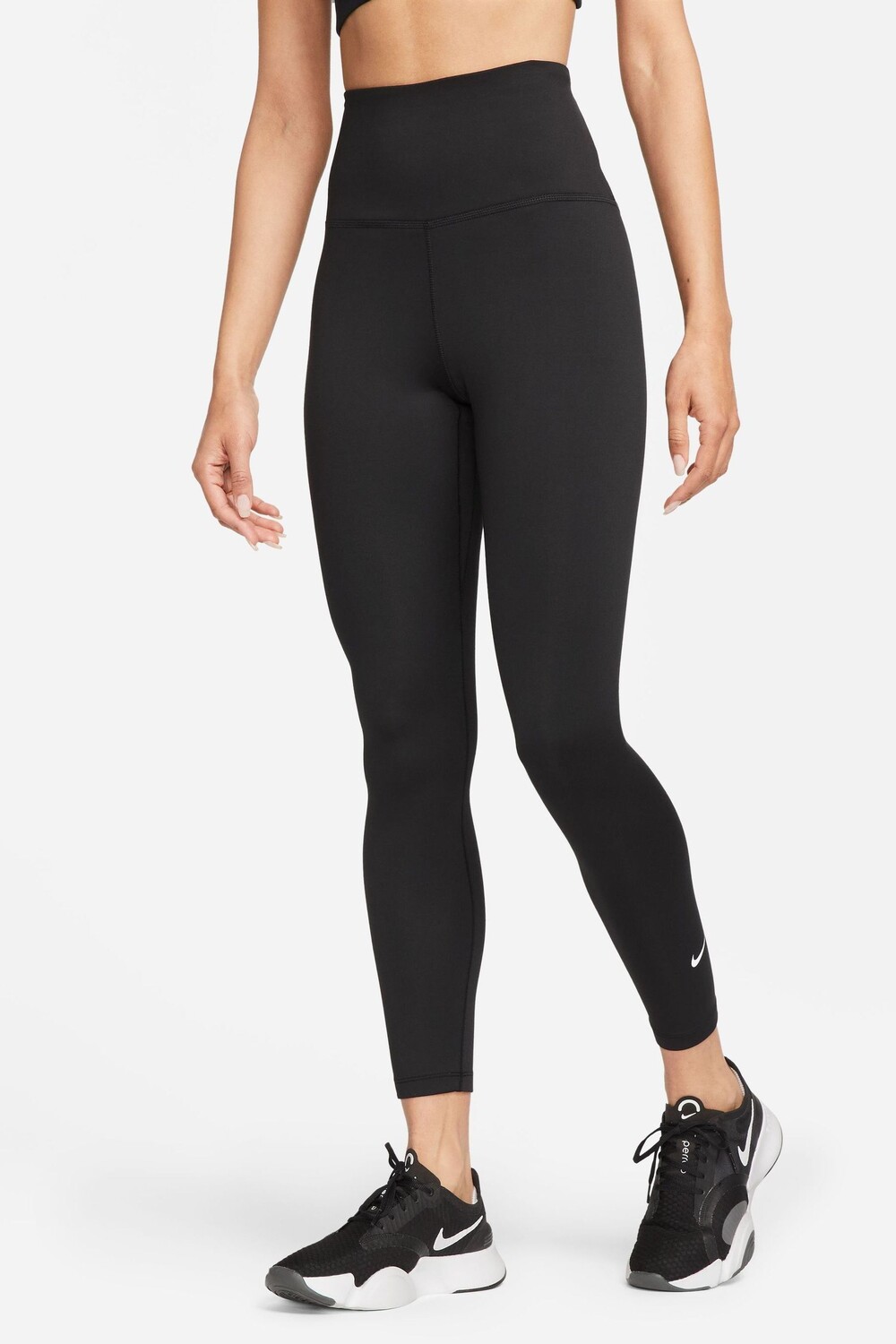 

Леггинсы Therma-FIT One длиной 7/8 с высокой талией Nike, черный