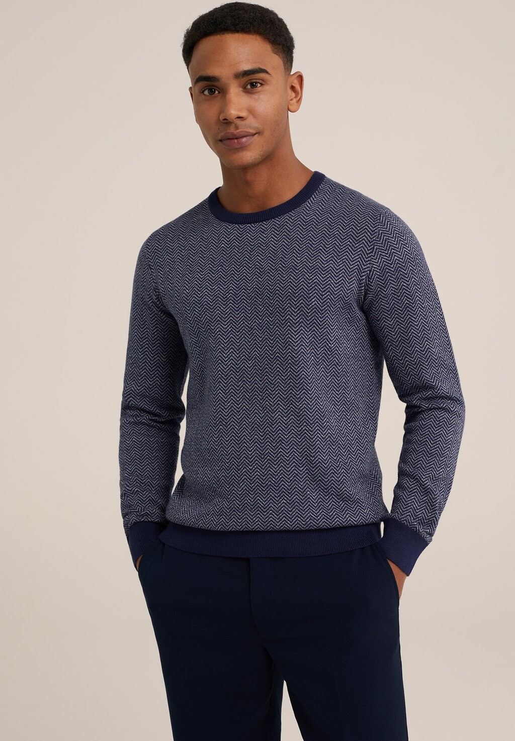 

Вязаный свитер FUNDAMENTALS WE Fashion, цвет blue