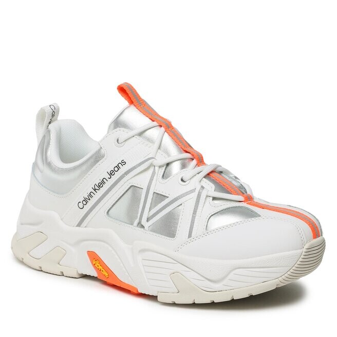 

Кроссовки Calvin Klein Jeans ChunkyRunner Vibram, белый цвет