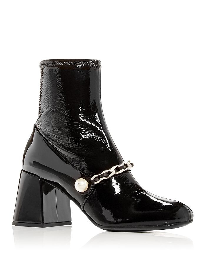 

Женские ботильоны на блочном каблуке Miu Miu
