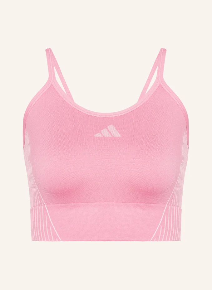 Укороченный топ camisole Adidas, розовый