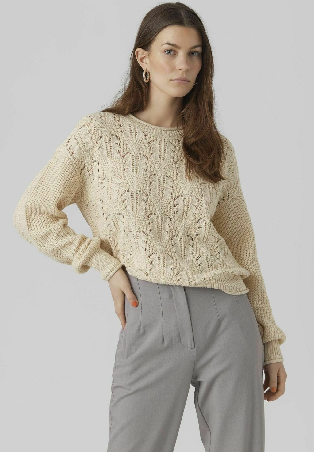

Свитшот Vero Moda CRUSH GA BOO, цвет birch