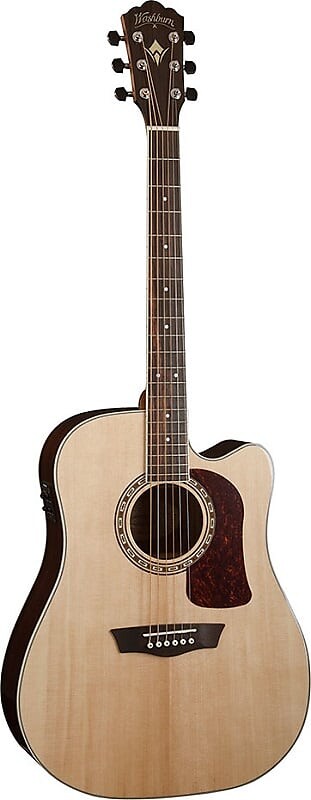 

Акустическая гитара Washburn HD20SCE-O Heritage 20 Series Dreadnought Cutaway Acoustic Electric Guitar