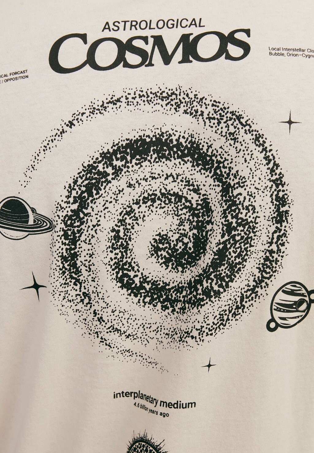 

Футболка с принтом Jorcosmos Tee Unisex Jack & Jones, бежевый