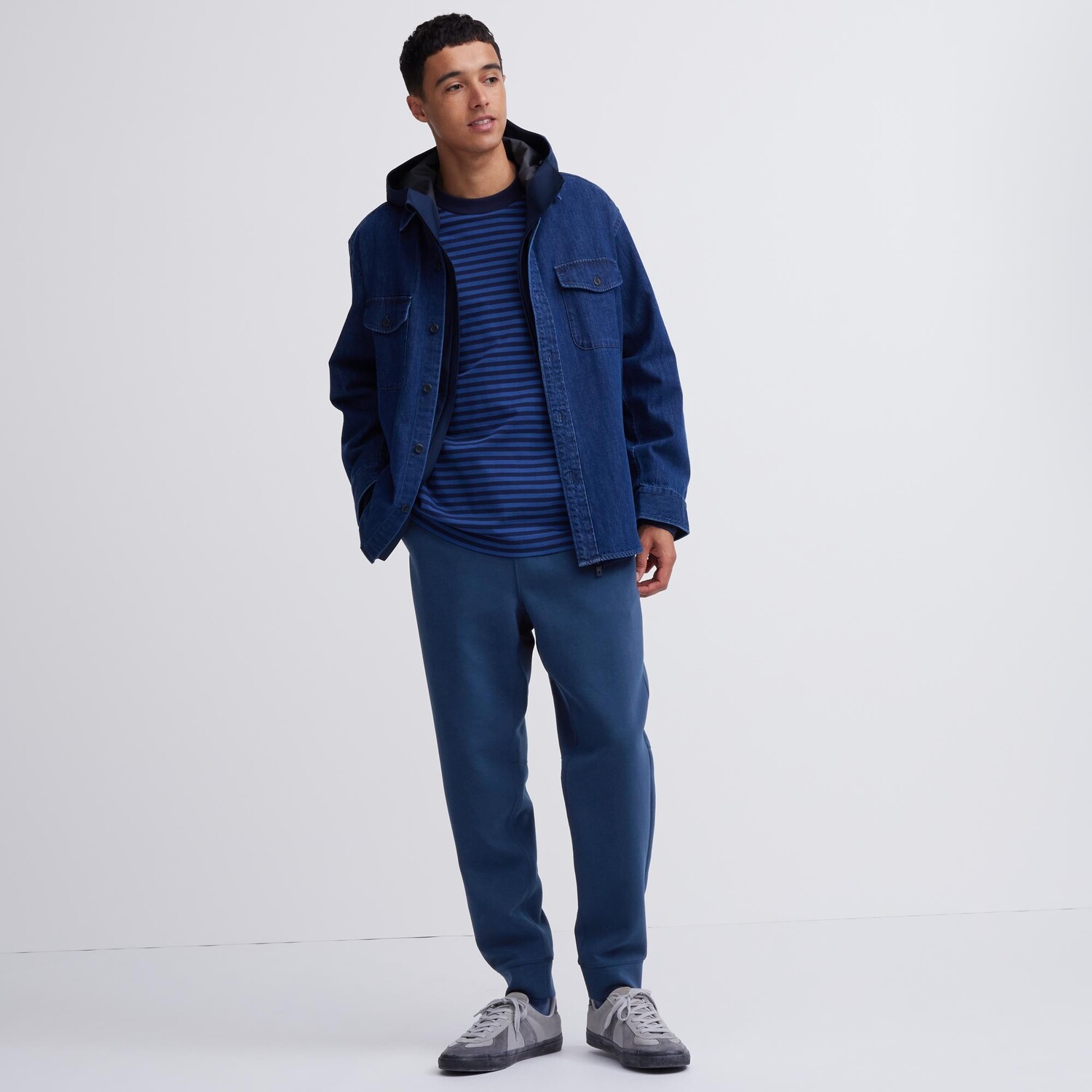 

Спортивные штаны Stretch Dry Uniqlo, синий