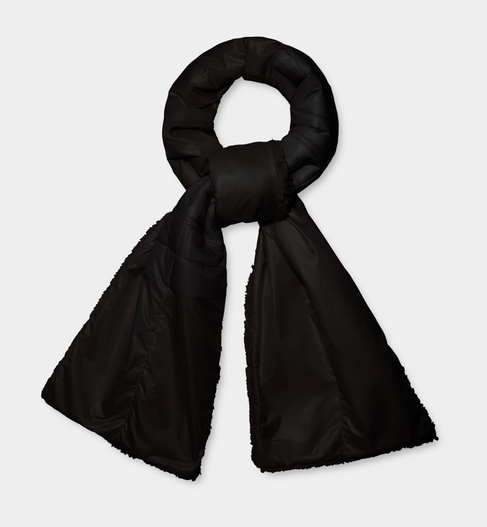 

Шарф Sherpa Puffer Logo Scarf UGG, черный