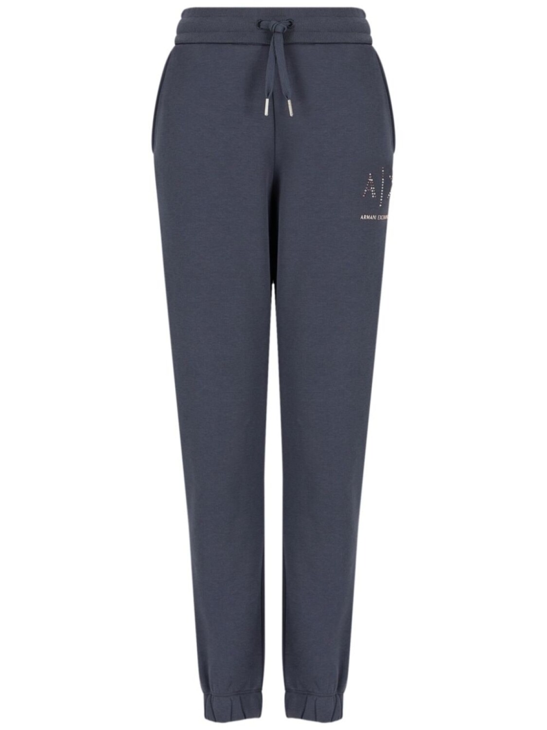 

Armani Exchange спортивные брюки с кристаллами, синий