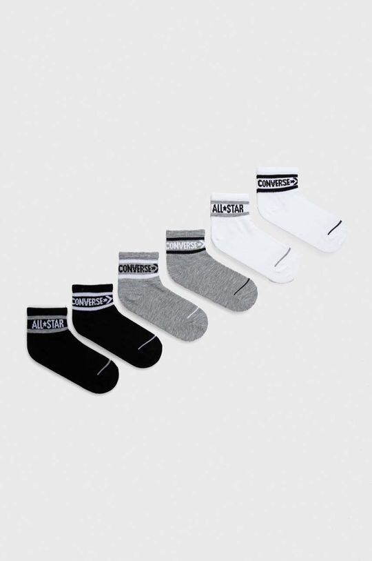 

Converse Детские носки, 6 шт, серый