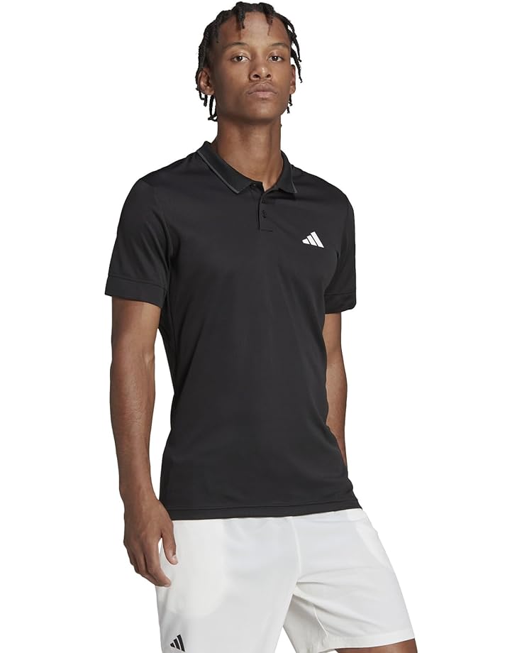 Поло Adidas Tennis Freelift Polo Shirt, черный