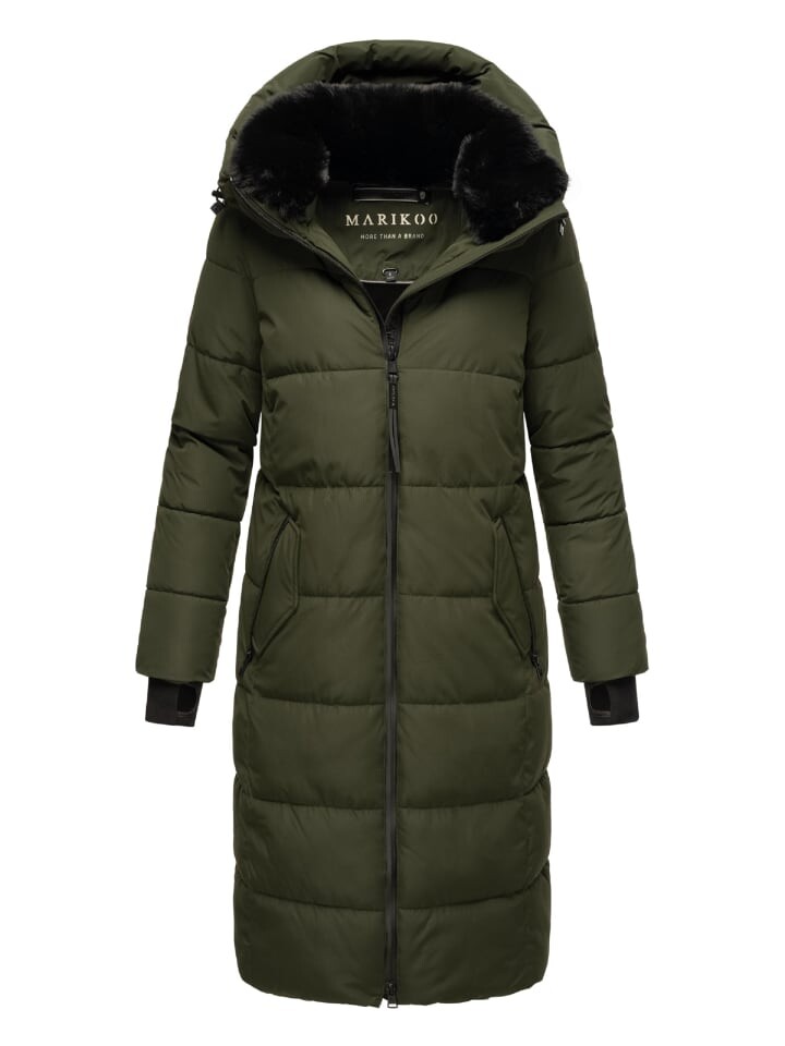 

Пуховик Marikoo, цвет dark olive