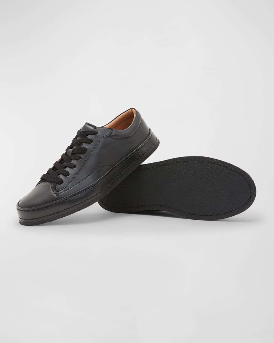 

Мужские низкие кожаные кроссовки Wooster Artisan John Varvatos