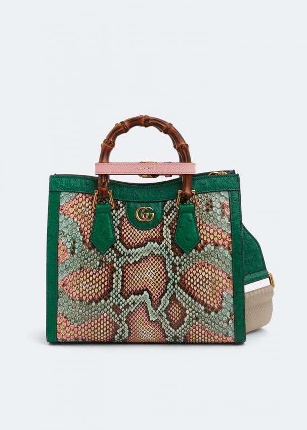 

Сумка-тоут Gucci Diana Small, животный принт