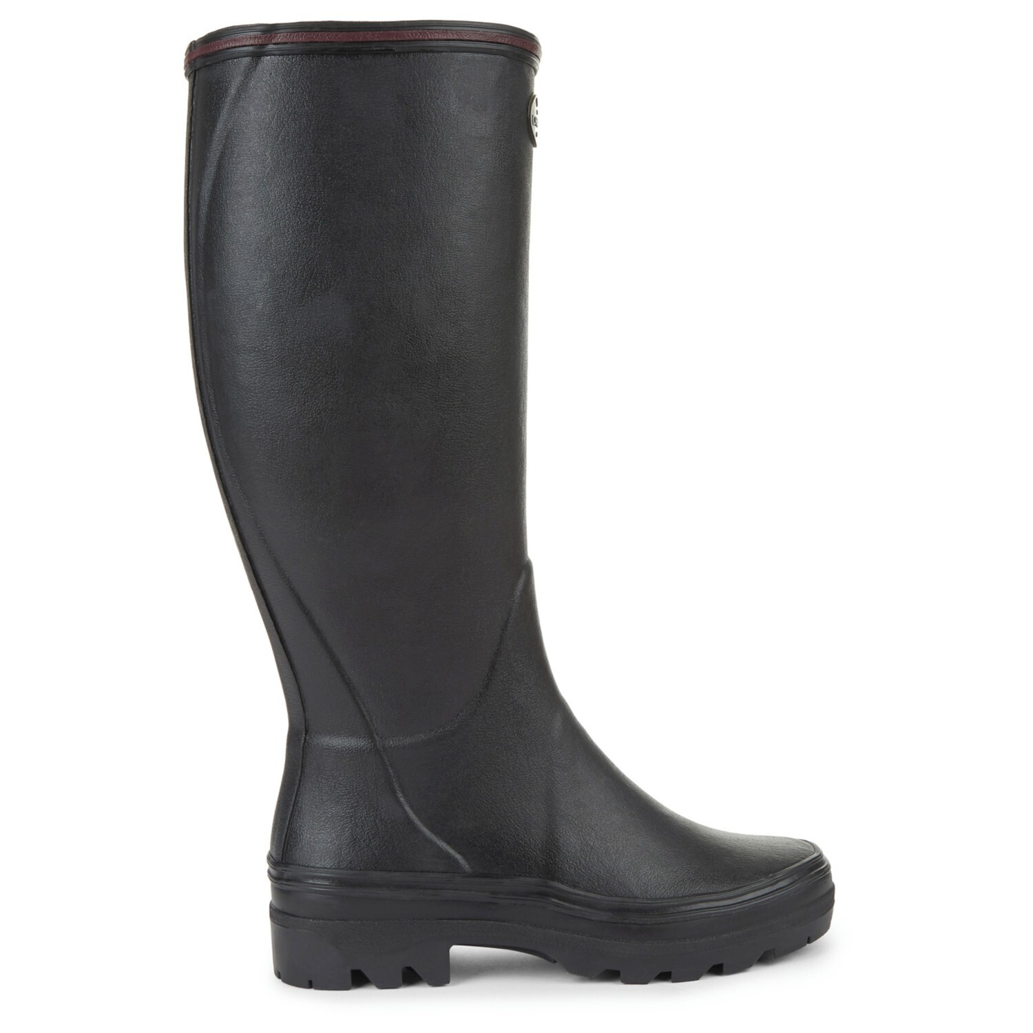 

Резиновые сапоги Le Chameau Women's Giverny Jersey Lined Boot, цвет Noir