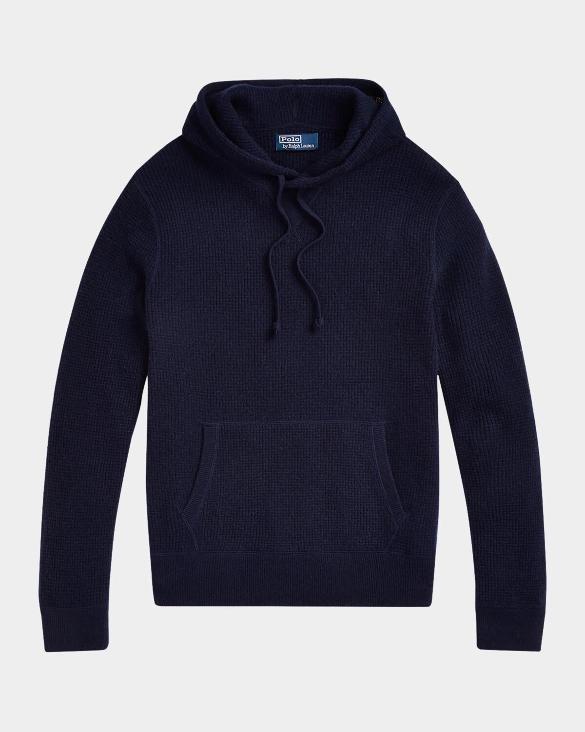 

Мужской моющийся кашемировый свитер с капюшоном Polo Ralph Lauren, синий