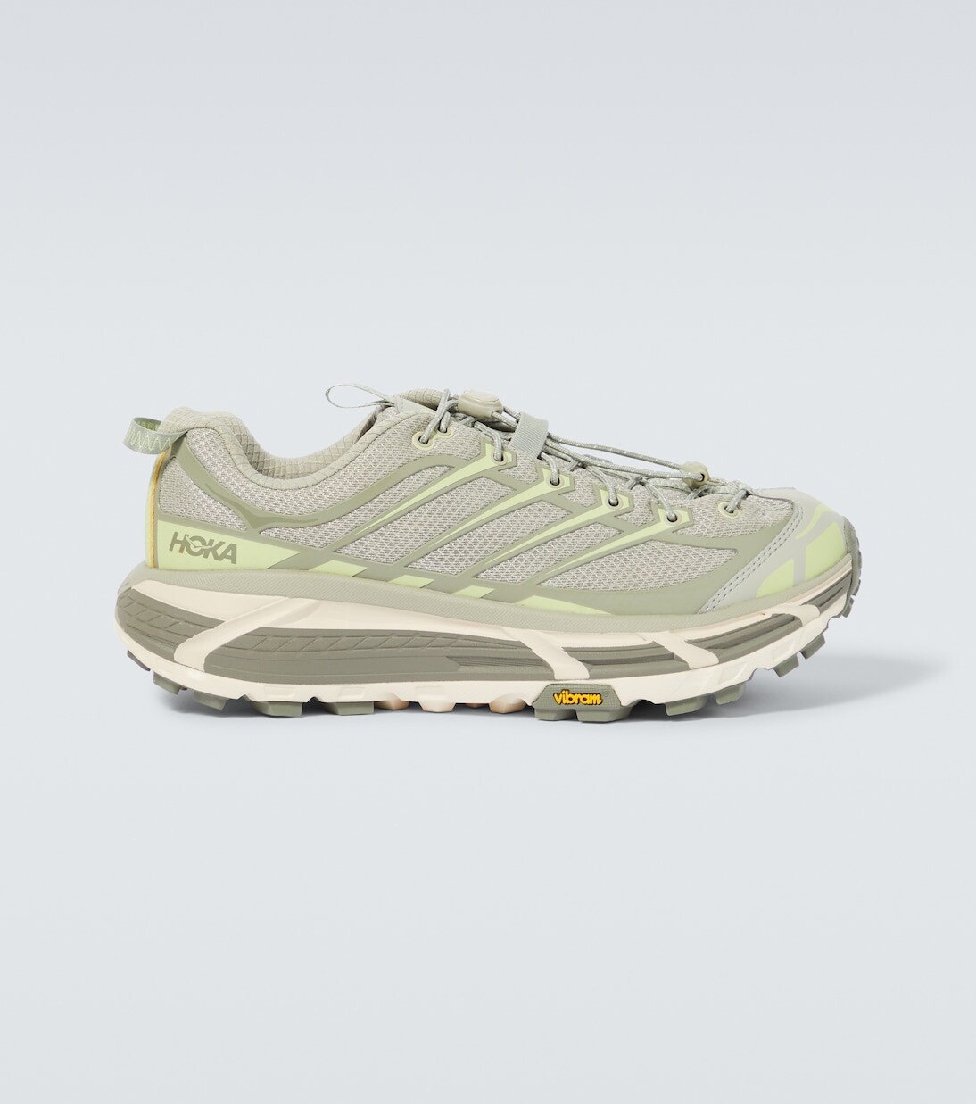 

Кроссовки Mafate Three2 Hoka One One, зеленый