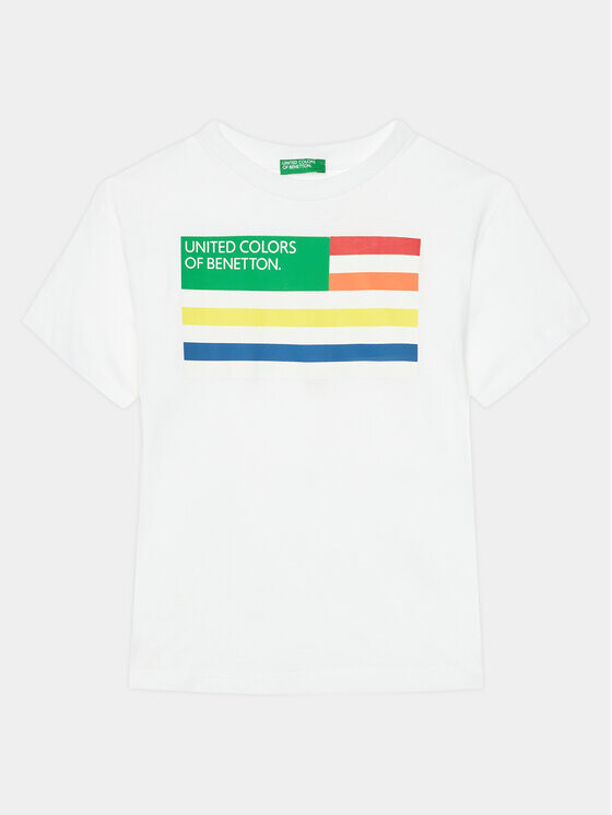 

Футболка стандартного кроя United Colors Of Benetton, белый