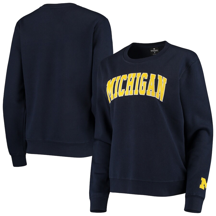 

Толстовка Colosseum Michigan Wolverines, нави