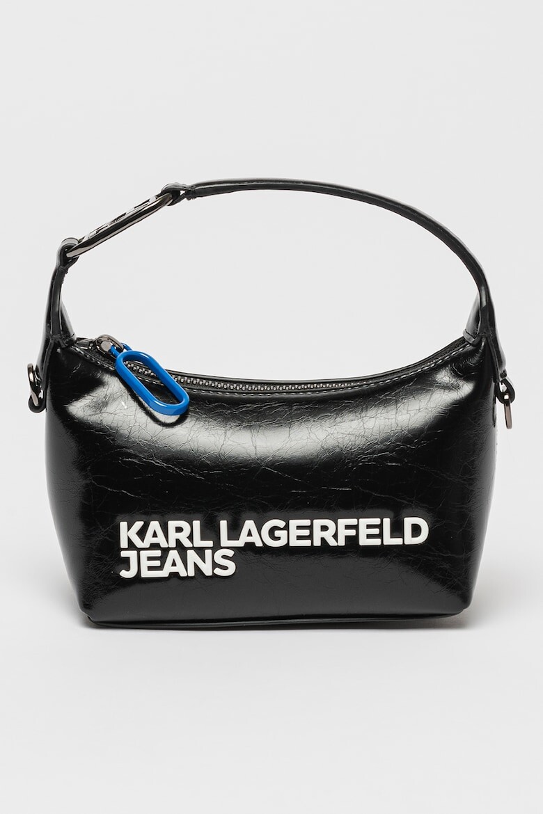 

Сумка из экокожи с логотипом Karl Lagerfeld, черный