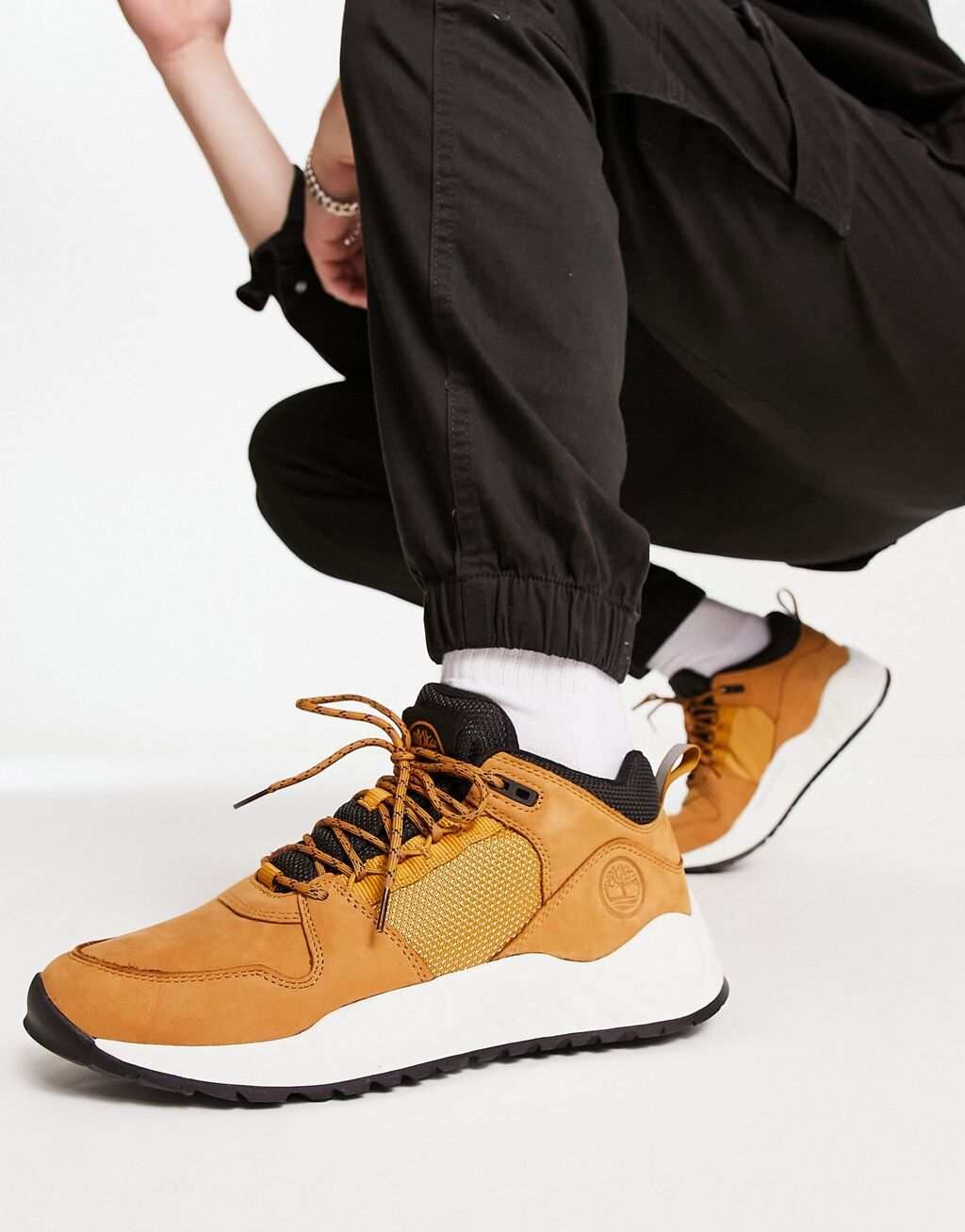 

Темно-коричневые кроссовки Timberland Solar Wave Low