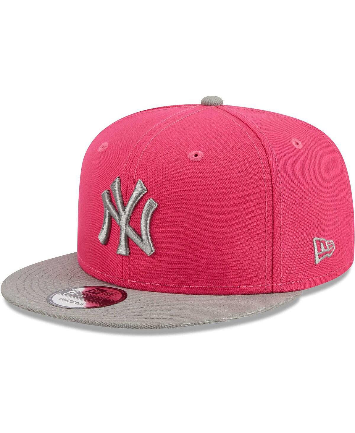 

Мужская розовая двухцветная бейсболка New York Yankees Snapback 9FIFTY Snapback New Era