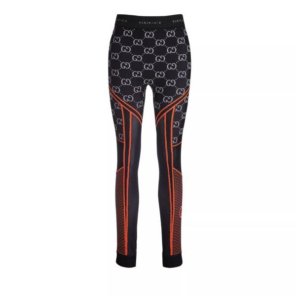 

Брюки leggings jersey gg none Gucci, серый