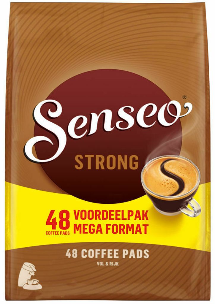 

Подушечки для кофе SENSEO Strong Senseopads 48 подушечек для напитков XXL Storage Pack Softpad