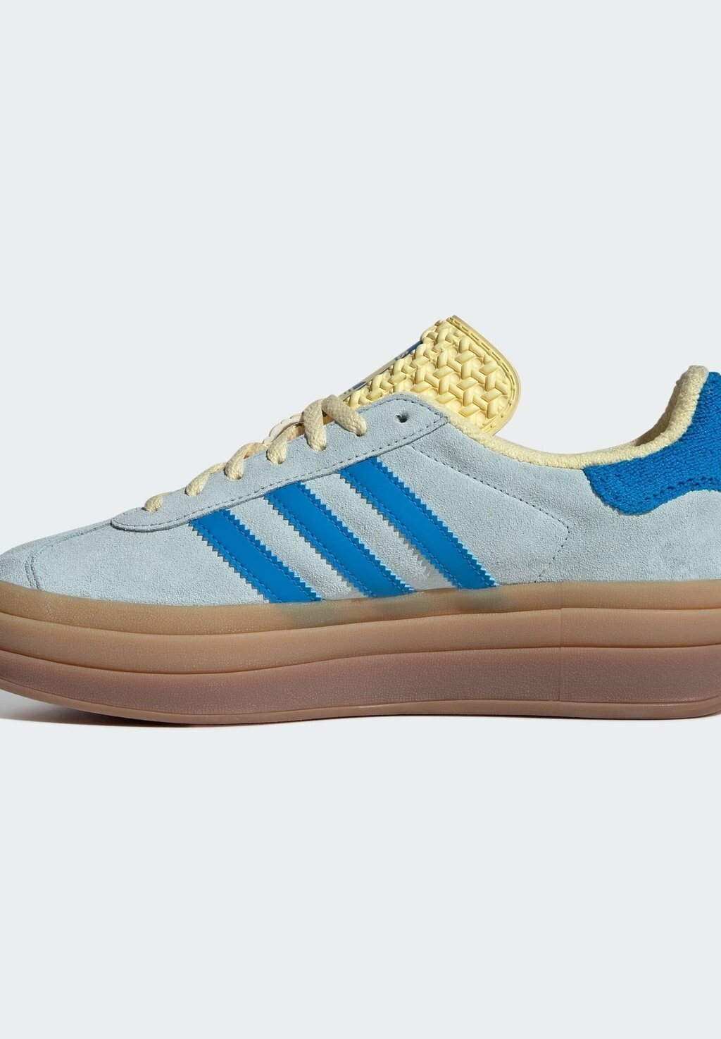

Полукеды Gazelle adidas Originals, почти синие ярко-синие почти желтые