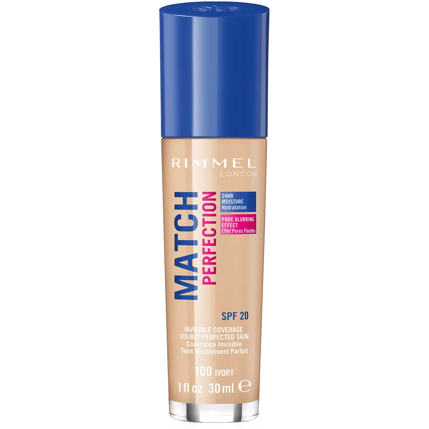 

Увлажняющая основа для лица ivory 100 Rimmel Match Perfection, 30 мл