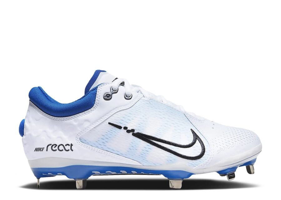 

Кроссовки Nike Wmns HyperDiamond 4 Elite, цвет White Game Royal
