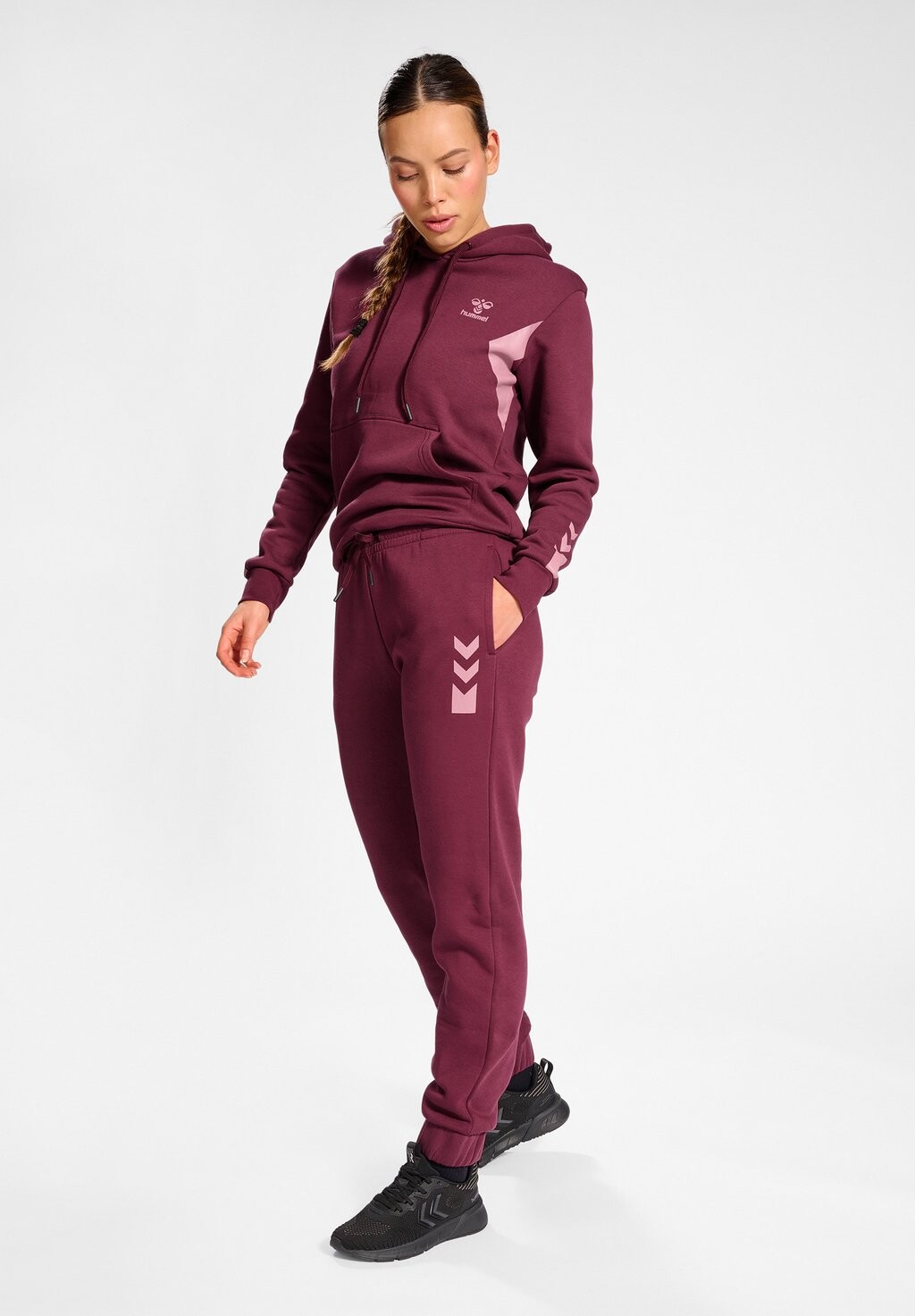 

Спортивные брюки Hummel, бордовый