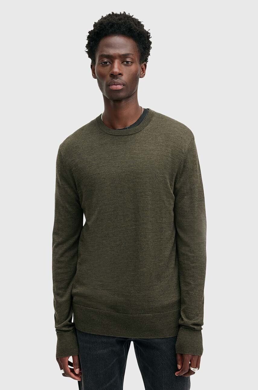 

Свитер AllSaints из шерсти MODE, серый