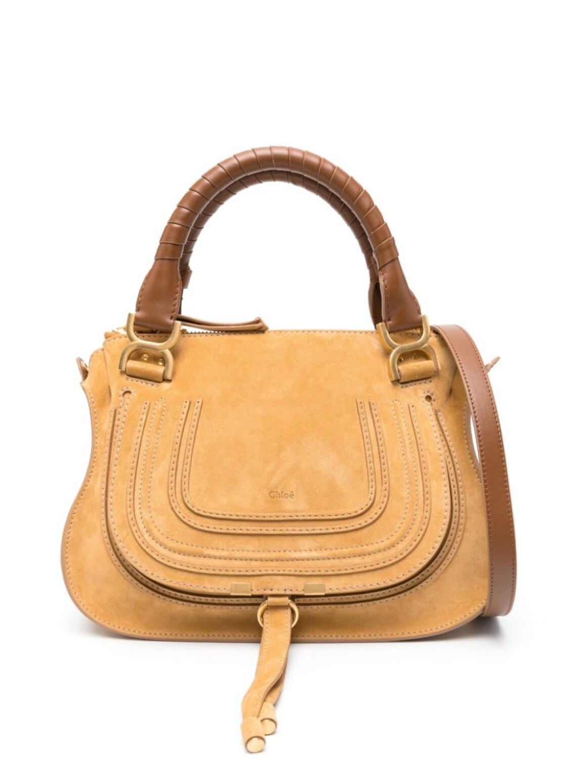 

Chloé сумка Marcie, коричневый