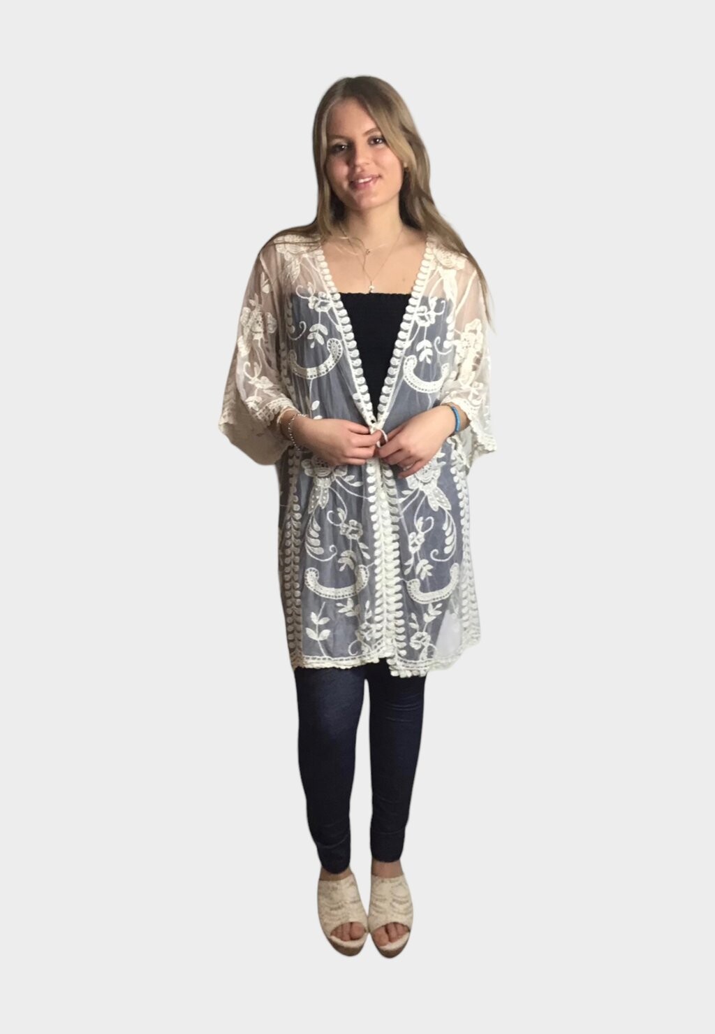 

Кардиган Moda Romantica, бежевый