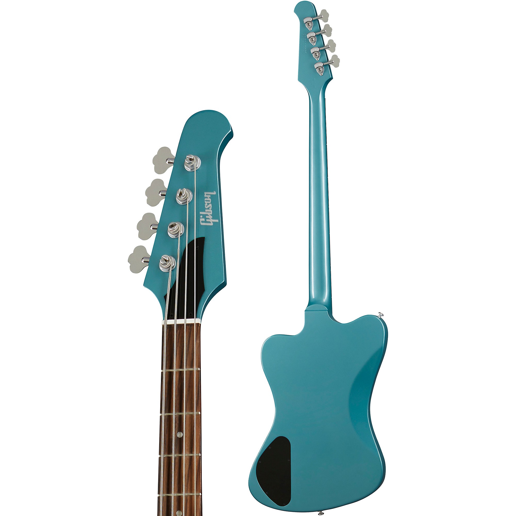 цена Gibson Non-Reverse Thunderbird Bass Faded Pelham Blue