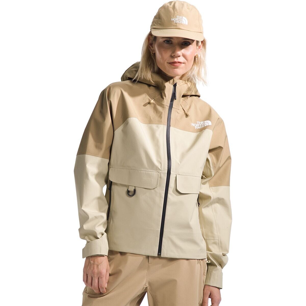 

Куртка devils brook gore-tex The North Face, цвет khaki stone/gravel