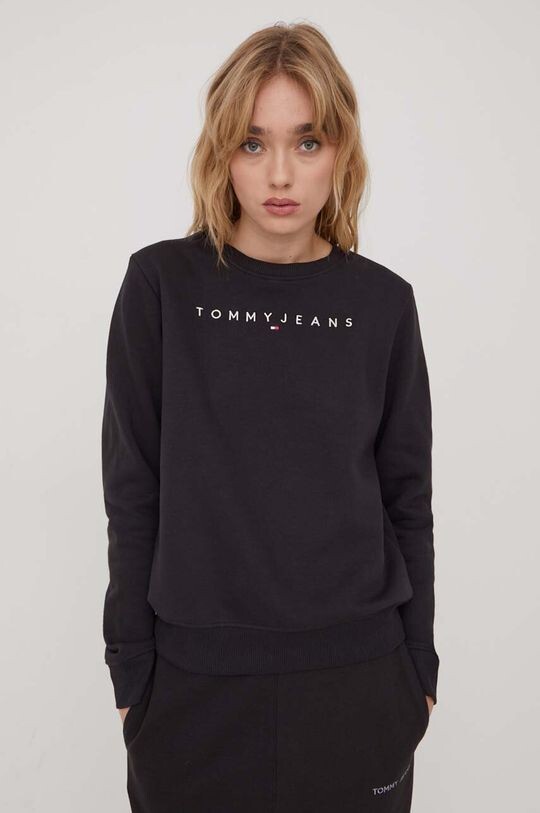 

Толстовка с капюшоном Tommy Jeans, черный