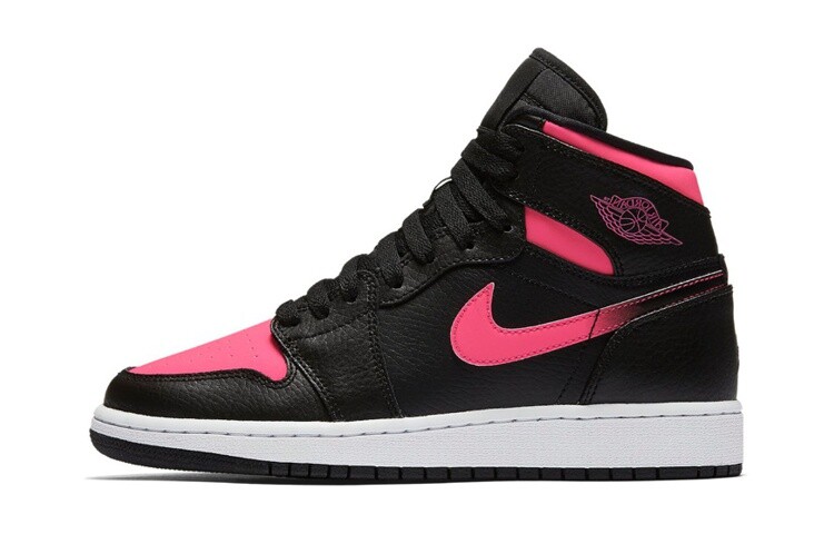 

Кроссовки Jordan 1 Retro High Black Hyper Pink (GS)