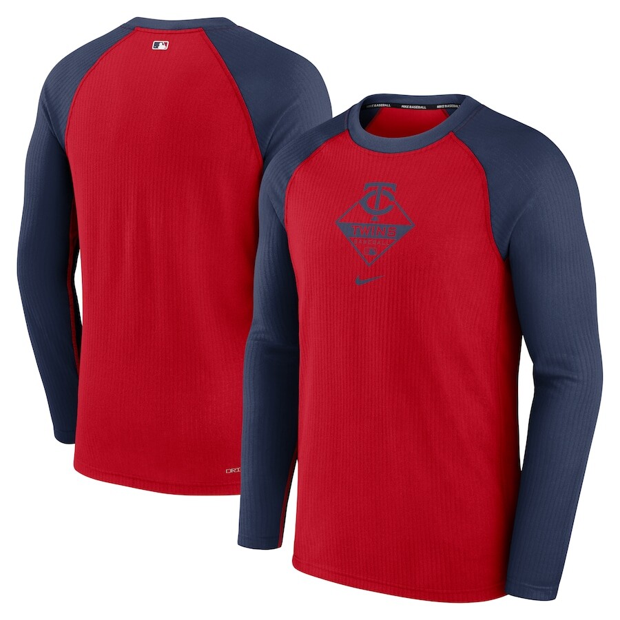 

Футболка с длинным рукавом Nike Minnesota Twins, красный