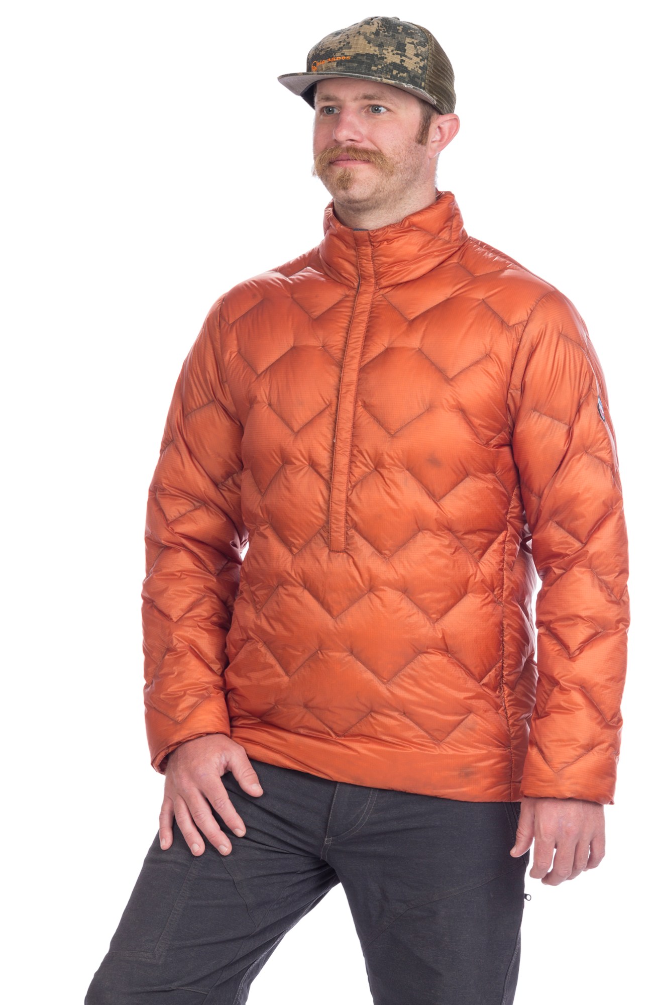 Утепленный пуловер Danvers — мужской Big Agnes, оранжевый цена и фото