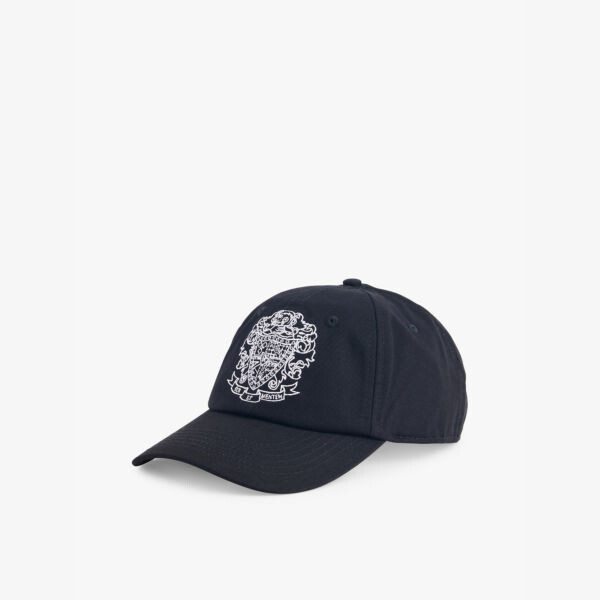 

Бейсболка Crest dad из твила Billionaire Boys Club, черный
