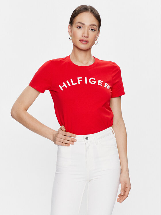 

Футболка стандартного кроя Tommy Hilfiger, красный