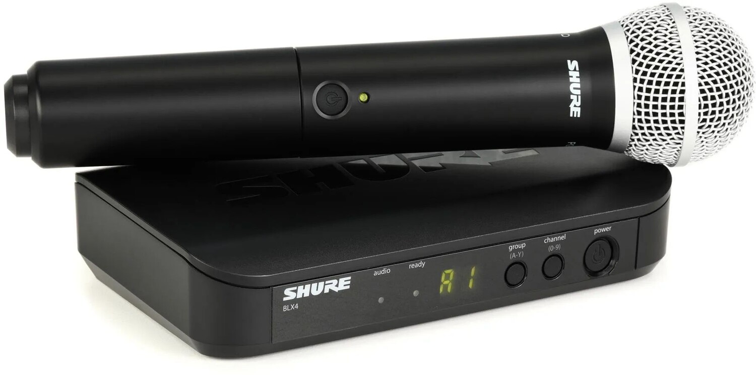 

Беспроводная ручная микрофонная система Shure BLX24/PG58 — диапазон J11
