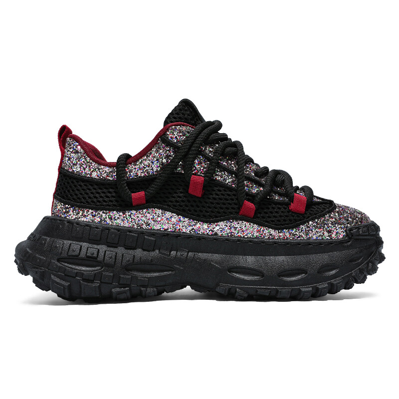 

Кроссовки Slazenger Chunky Sneakers Men Low-top, черный/красный