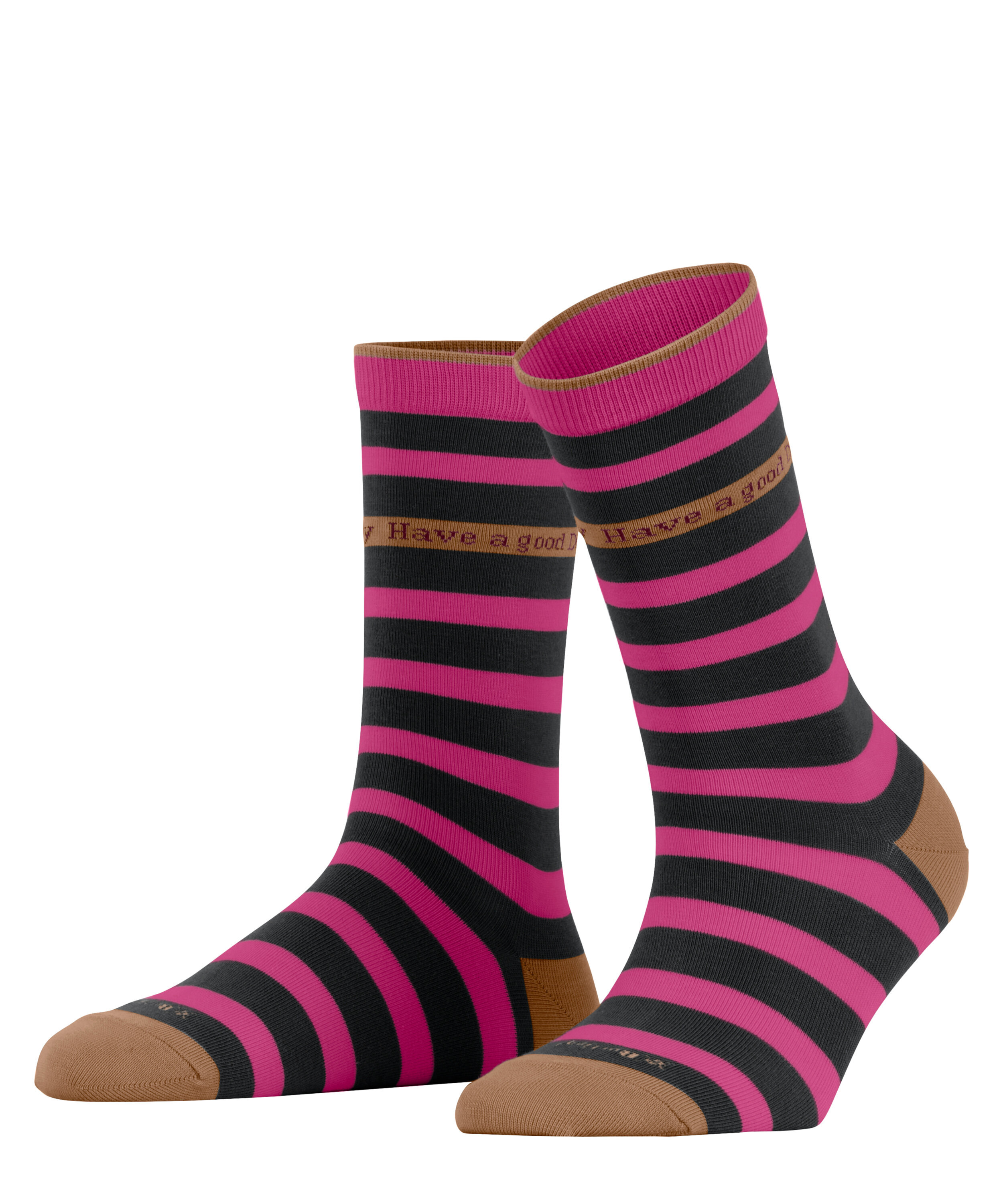 Носки Burlington Colour Block Stripe, черный носки burlington square stripe