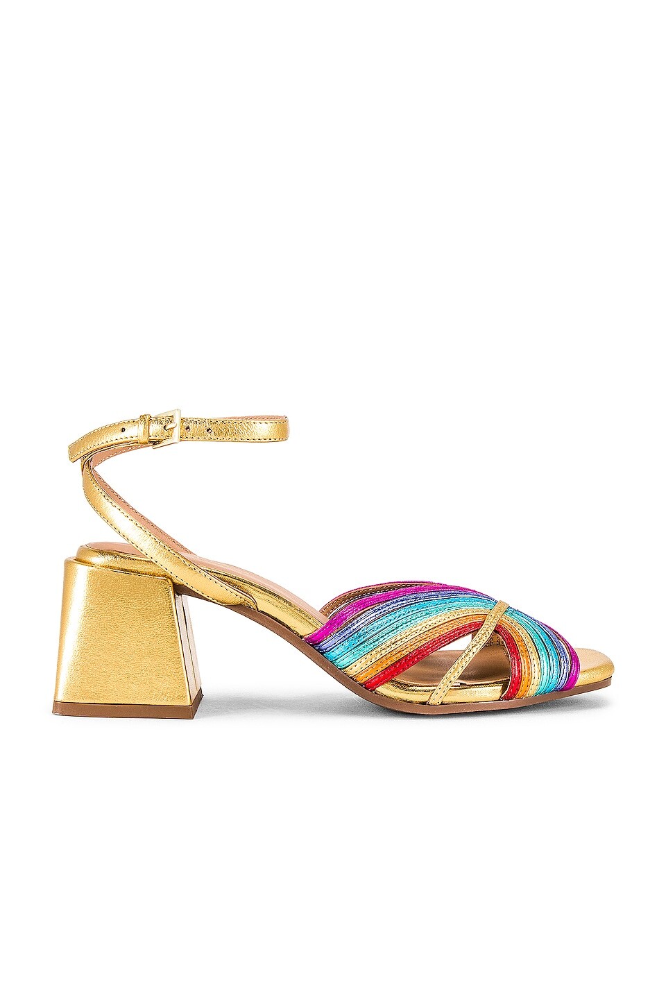 

Сандалии Seychelles Tender, цвет Rainbow Metallic Leather