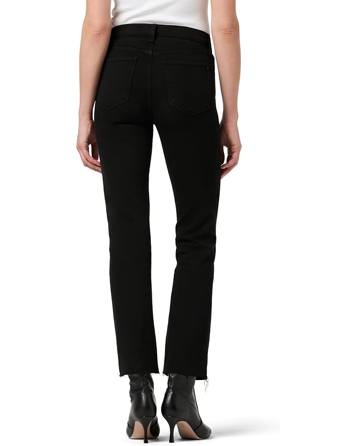 

Джинсы Joe's Jeans The Callie Crop Boot With Raw Hem, черный