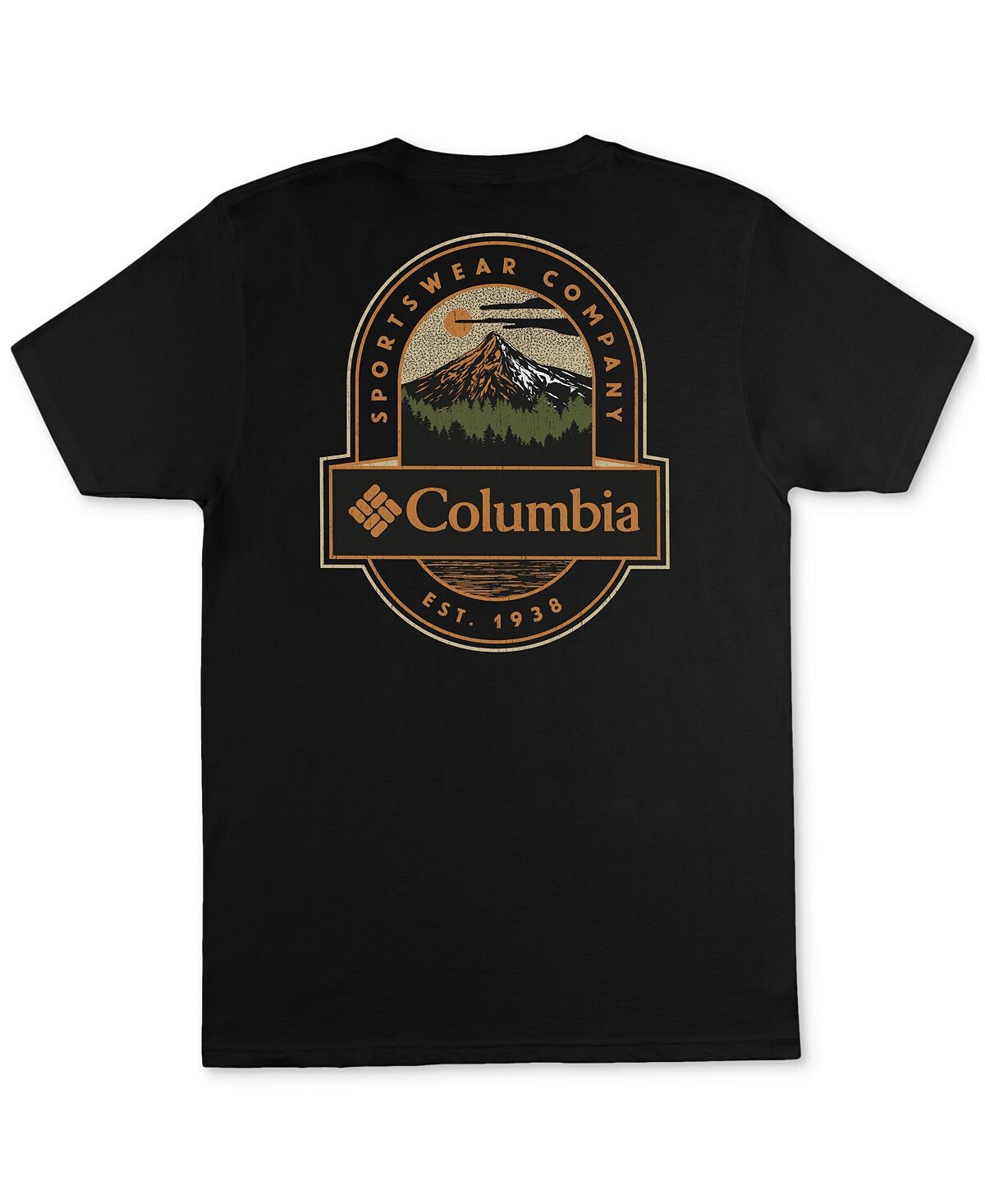 

Мужская футболка с коротким рукавом и рисунком Peak Columbia
