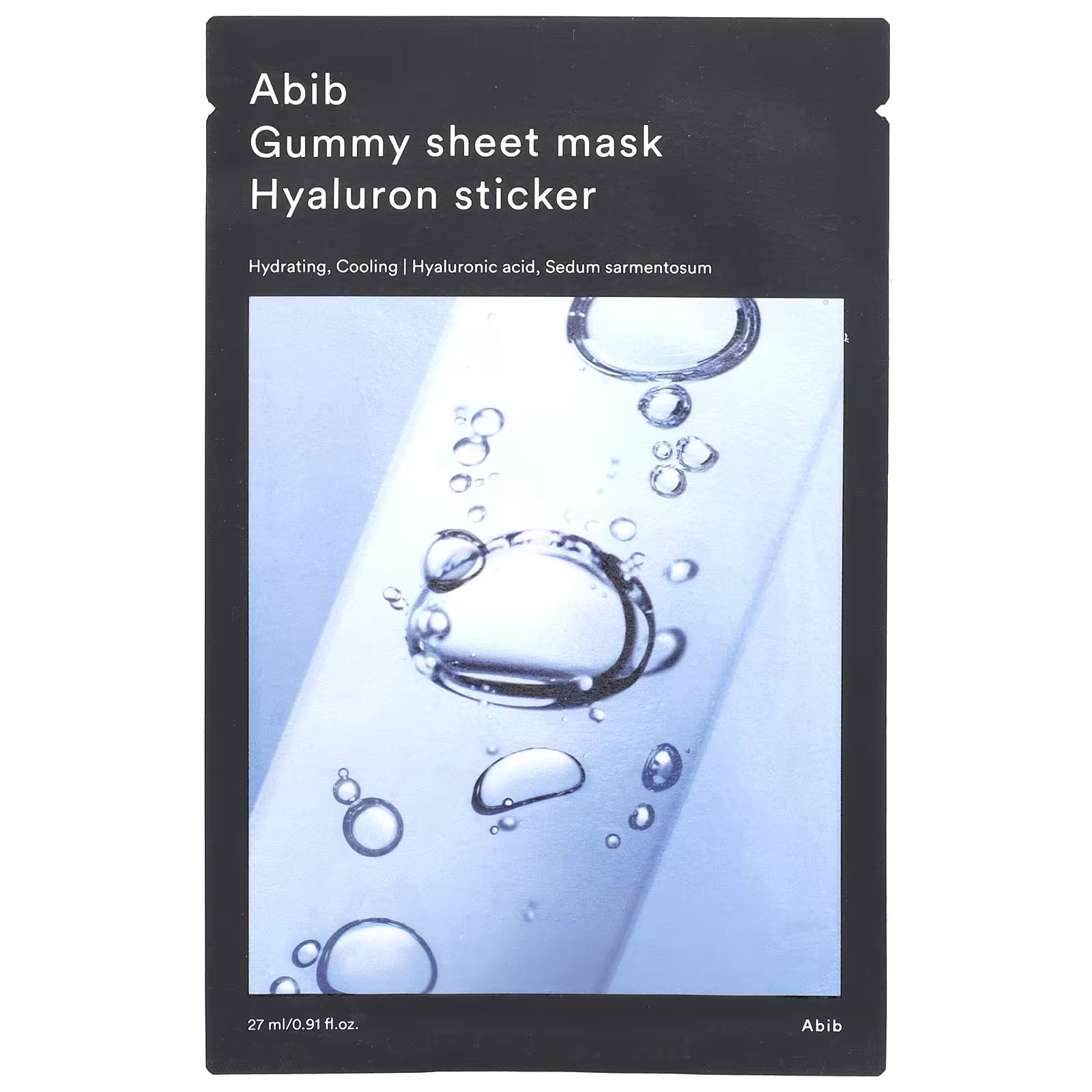 Маска тканевая Abib Gummy Beauty с гиалуроновой наклейкой, 1 лист